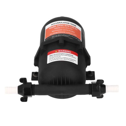 Accumulator Tank, Accumulator Tank 0.75L Maximum 125PSI 1/2MNPT Port Fitting Water Pump RV Boat Travel Trailers Caravans Pump Accessories