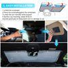 Front Windshield & Sides SunShade Visor Cover SET For Hummer EV 2022-2025 5PCS