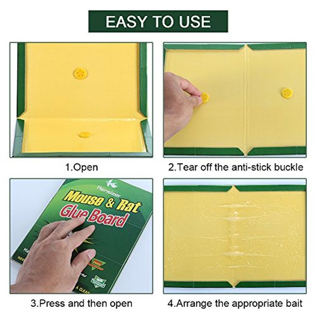 Super Sticky Adhesive Glue Board Traps for Mice Rats Catches