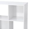 9 Cube Storage Wooden Bookshelf Organizer Customizable W/5 Removable Back Panels