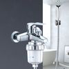 US Bathroom Shower Head Filter Silver Faucet Water Purifier Simple Installation
