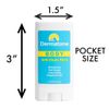 Dermatone Anti-Chafe Body Stick - Moisturizing, Healing, Fragrance Free, Non-Greasy, Body and Thigh Rubbing Prevention, Anti-Friction Stick | Anti Chafe Stick for Women & Men | Small, Pocket Size, 0.5 oz (1-Count)