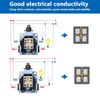 DEWIN Limit Switch, Micro Switch CSA-001 Self-Resetting Micro Limit Switch Direct Pressure Piston Micro Way Switch AC250V 6A