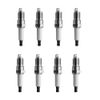8 Pack Square Ignition Coil & Spark Plug Wire For Chevy GMC 4.8L 5.3L 6.0L 8.1L
