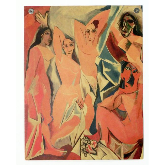 Picasso Poster, Daughters of Avignon, Five Women s Les Demoiselles d'Avignon Masterpieces of the World MAP01