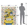 Minions Blanket, 50"x60" Waving Silky Touch Super Soft Throw Blanket