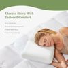 Memory Foam Neck Pillow Side Sleeper Body Pillow Cooling Pillow with Pillowcase