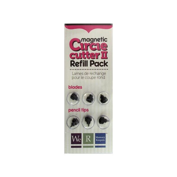 Tools and Accessories We R Memory Keepers Magic Circle Cutter II Blade and Pencil Refill