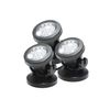 Bermuda LED Spotlight Set (3 Lights) Submersible, for Ponds & Gardens