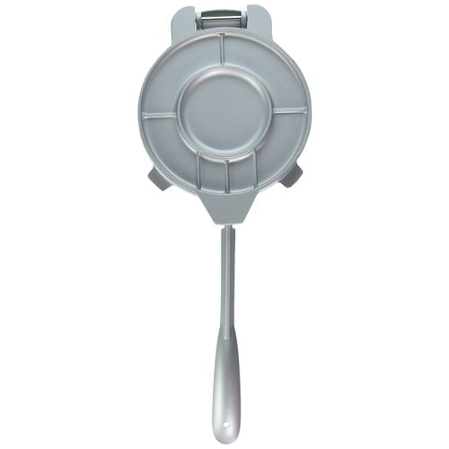 IMUSA USA MEXI-86005 6" Easy to Use Aluminum Tortilla Press, Silver,Gray