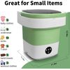 Portable Washing Machine, Mini 16L Foldable Washer and Dryer with 3 Modes Dee...