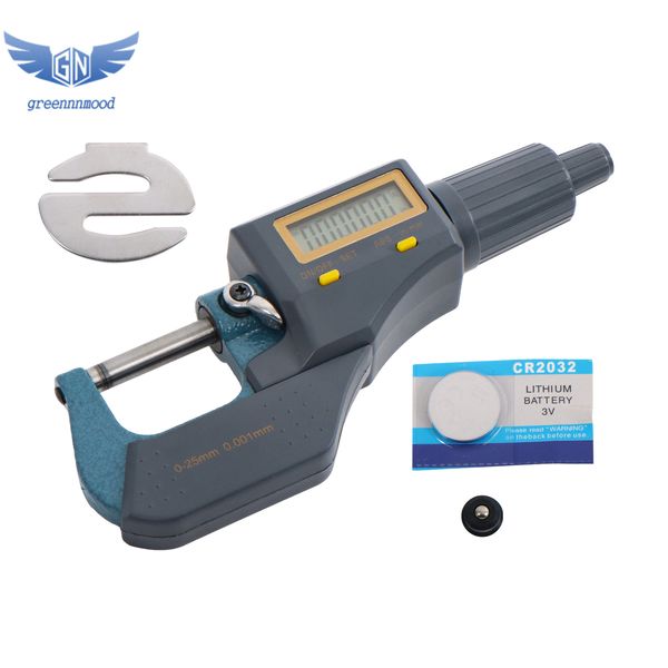 0-1" 0.00005" Digital Electronic Micrometer Is Reliable And Durable 0-25mm