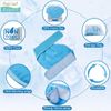 Double Sided Gel Cold Pack Reusable Ice Pack for Waist, Back,  Adjustable Strap