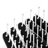 Olivia Garden Fingerbrush Paddle Hair Brush Medium - Scalp Shape, Ionic Bristles, Massage, Comfortable, Anti-Static & Vented Hairbrush