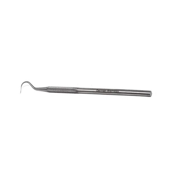 Dental Care Tool Explorer #23 to Remove Plaque and Tartar at Home Made of Stainless Steel with Precision Tips Knurled Handle Design for Firm Grip to Remove Teeth Stain Pet Oral Hygiene Care