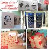 Snowflakes Stencil - A4 - Stencil for Painting Any Surface - Christmas Decorating
