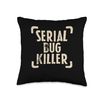 Pest Controller Bugs Pest Management Pest Control Technician Throw Pillow