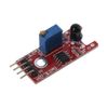 Fudeshe Voice Detection Module 3pcs Red Digital Microphone Sensor Module High Sensitivity Sound Sensor