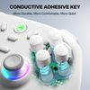 ECHTPower PC Gaming Controller- Hall Effect Joystick, 2.4G & Wired 1000Hz Polling Rate, 800mAh Battery, Adjustable Turbo/Vibration, Wireless Controller for PC/Switch 2/iOS/Android