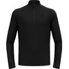 Odlo Men's Essential Light Fleece Jumper, Midlayer with Half Zip, Long Sleeve Hiking Shirt, Mid Layer