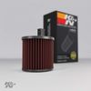 K&N E-3224 High Performance Replacement Air Filter , black