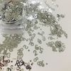 Shining 3D Cute Number Digital Mix Counting Nail Decoration Shape Sequins Nail Supplies Holiday Gift Decoration Figure Model Decoration DIY Handmade Decoration Accessories 10g Per Pack -NumberMixes B0100