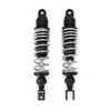 Adjustable Black Chrome Performance CNC Shocks Eye / Clevis 320-330mm for Suzuki