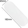 SPARES2GO Cooker Hood Light Diffuser/Lens Cover Plate (182mm x 65mm)
