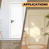 Door Hinge Shims 10 Pack - 0.040 Inch Thickness, 4.5 Inch Hinge Shims