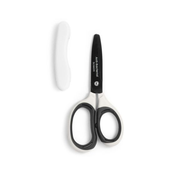 SiTRA 1133919 Antibacterial Mini Baby Food Scissors for Nursing Care (White)