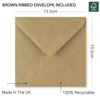 Hedgehog Wildlife Blank Greetings Card