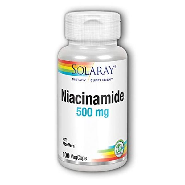 AEE Niacinamide 500mg Solaray 100 VegCaps