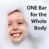 ONE Bar Stimulating Sandalwood 3 Pack - Shave, Shower, Shampoo, face, beard, body, hair/scalp, SuperFAT “oil” Infused: Avocado, Mango, Olive, Coconut, Argan Oil, Moisturizing.