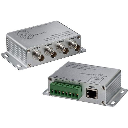 Triplett GEM TRB-8BNCSTRJ45 8-Channel Passive Transceiver Box - BNC Female to RJ45 or Screw Terminal