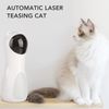 TYTOGE Automatic Cat Laser Toy Timing Function Dual Power Supply Adjustable Angles LED Interactive Laser Cat Toys for Indoor
