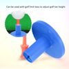 Tees Holder, Rubber Tees for Driving Range Mats for Practice Mat Mat Accessories(Blue)