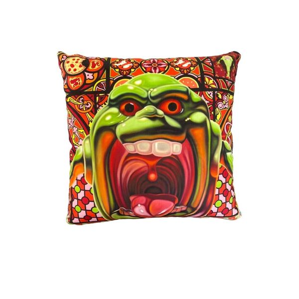 Home Decor Pillow Custom Design Ghoul Black Velvet Pillow