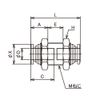 Flowbal Air Push W Panel Union Applicable Tube Outer Diameter 12 WPMM 12
