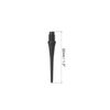 PATIKIL Plastic Dart Tips 2BA Thread, 100 Pack Soft Tip Dart Points Replacement Dart Accessories, Black