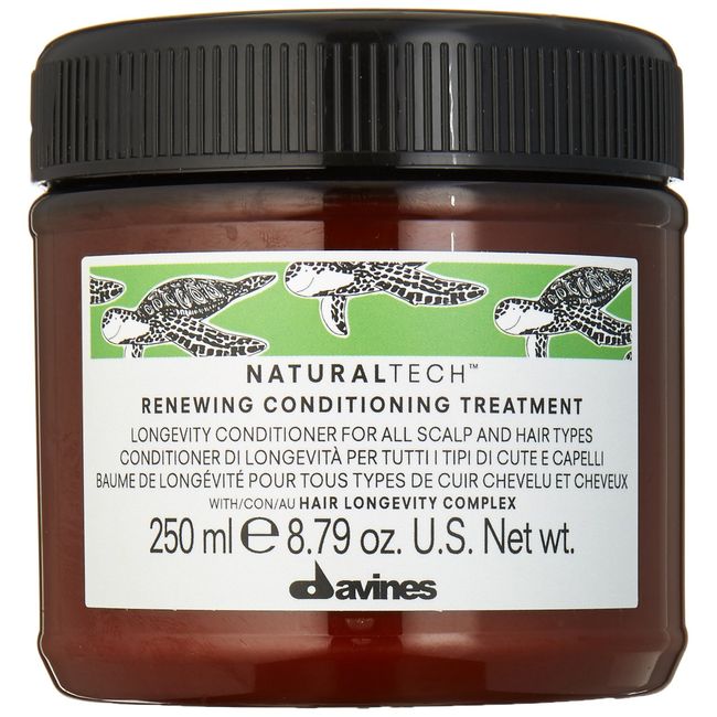 Davines Naturaltech RENEWING Conditioner, Gentle Nourishing And Moisturizing Action To Promote The Wellbeing Of The Scalp, 8.79 fl. oz.