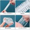 YIXINLYMY Ear Caps, Ear Covers, 100 Pieces, Disposable, Transparent Ear Caps, Ear Covers, Hair Dye, Hair Dye, Perm Cap, Ear Protection, One Size Fits All, Unisex, Commercial Use, Hair Salon
