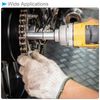 CoCud Shallow Impact Socket 3/4" Drive 35mm Socket Cr-Mo Steel Hex Wrench Socket - (Application: Household Maintenance)