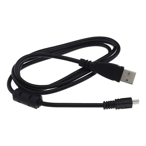 Create idea USB Camera Transfer Data Sync Charger Charging Cable Cord 1 Meter Compatible with Panasonic Lumix DMC-TZ60 and TZ61 Black