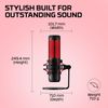 HyperX QuadCast – Standalone Microphone for streamers, content creators and gamers PC, PS4, and Mac, usb