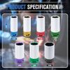 1/2" Drive Wheel Protector Impact Socket Metric Impact Socket Tool Set 17-27mm