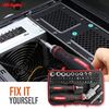 Hi-Spec 61pc 1/4” Hex Driver Bits & Socket Set with Right Angle Ratchet Handle. Easy Repairs with Torx & Small Precision Multi Bits. Screwdriver Bit Set in a Storage Case