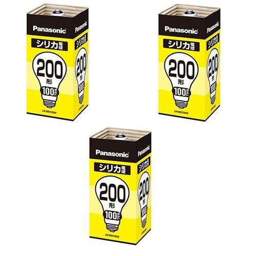 Panasonic Silica Light Bulb 200 Type LW100V 200W