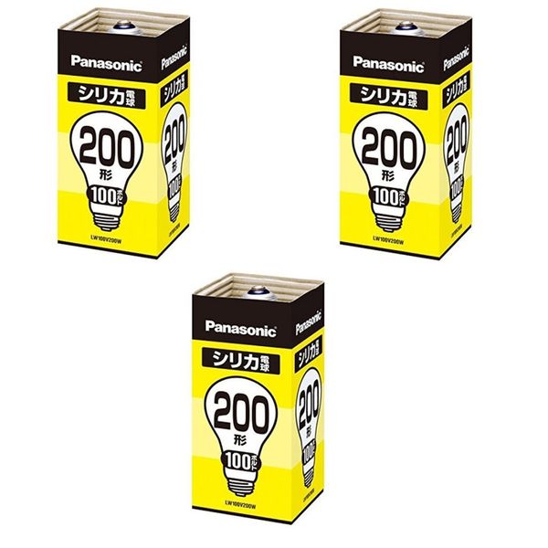 Panasonic Silica Light Bulb 200 Type LW100V 200W