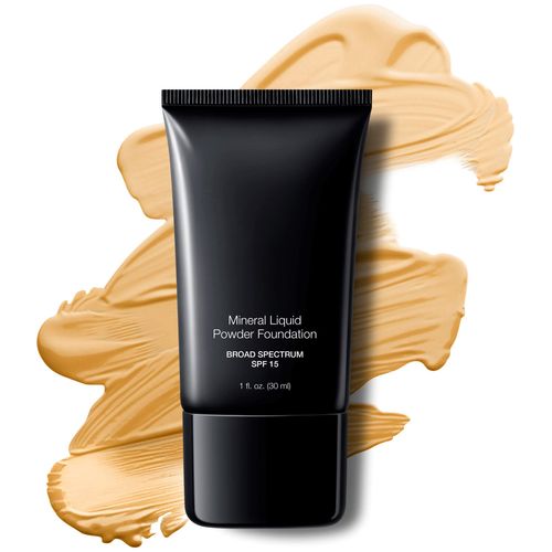 Jolie Mineral Liquid Powder Foundation SPF 15 1 Fl. Oz. Hypoallergenic - For All Skin Types (Vanilla Cream)
