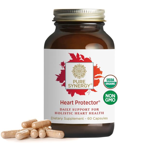 PURE SYNERGY Heart Protector | Organic Holistic Heart Supplement with Organic...